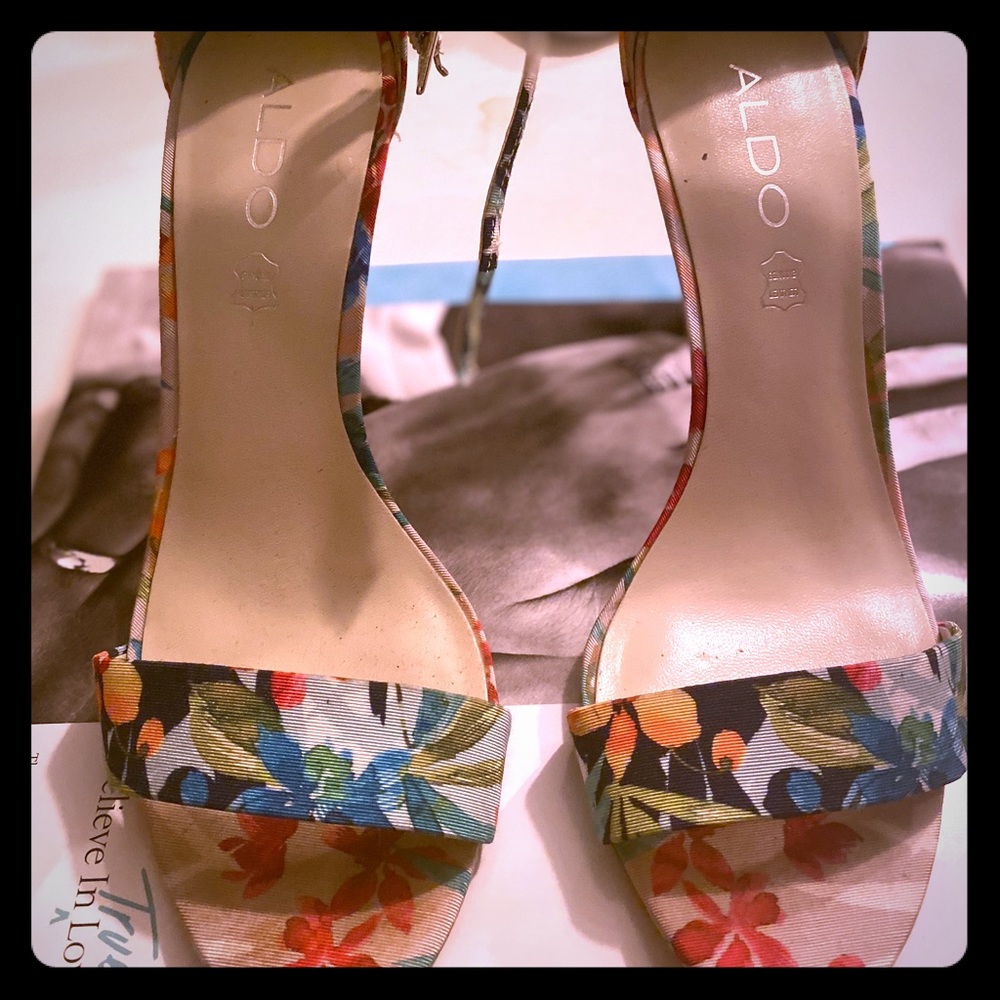 Aldo Floral Heels